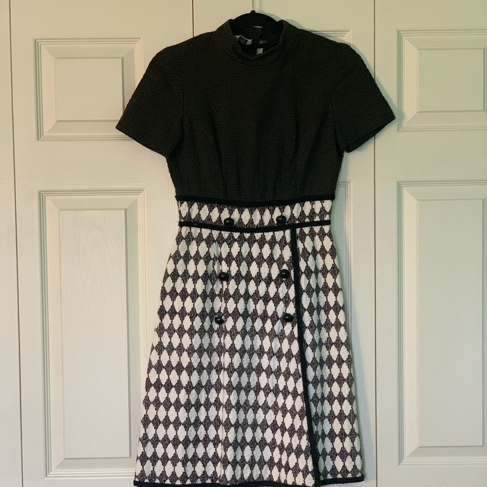 Vintage Parade NY Mock neck dress